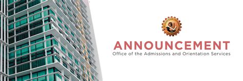 BULSU Admissions and Orientation Services Office .